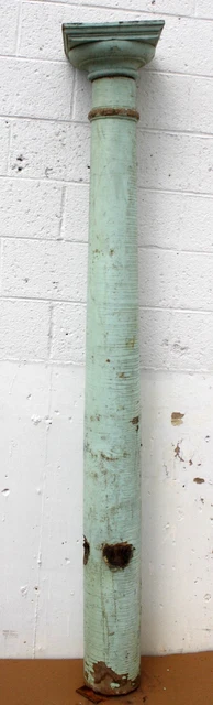 7' Antique Vintage SOLID Wood Load Bearing Structural Porch Column Pillar Post 3