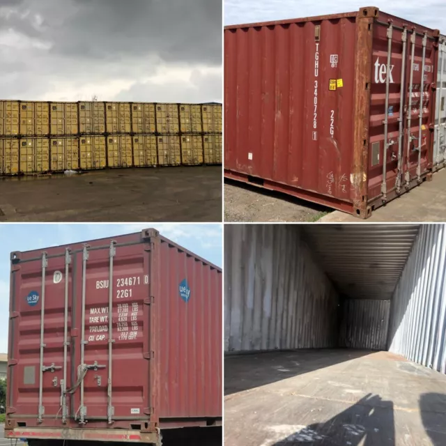 20ft & 40ft Used Shipping and Storage Containers - From £2000