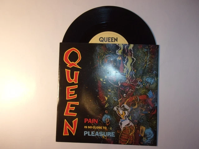 Vinyle 45T QUEEN "Pain is so close to pleasure" - Pres. Germany 1986 - EX/NM