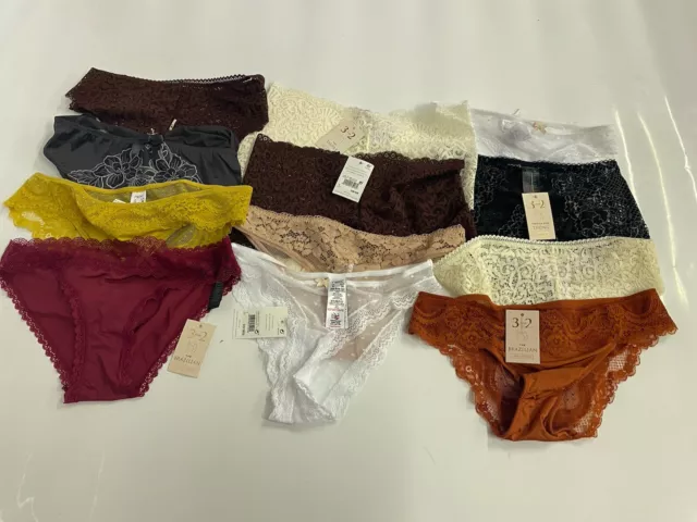 Ladies knickers, Job Lot 12 Pairs various sizes From  Next All New With Tags