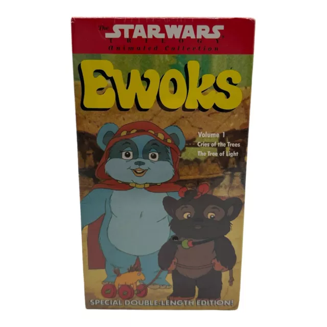 Ewoks Volume 1 (VHS 1990) Star Wars Trilogy Animated Collection