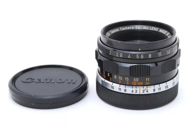 【N NEUWERTIG+++】Canon Objektiv 35 mm f/2 MF LTM L39 Leica L Schraubhalterung aus Japan