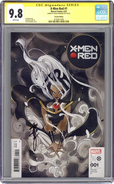 X-Men Red 1B Momoko Variant CGC 9.8 SS Peach Momoko 2022 4130811009