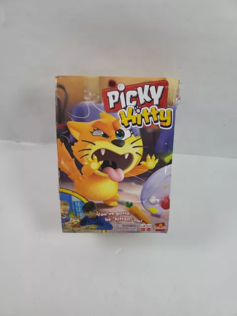 Goliath Picky Kitty Game damaged box.         41