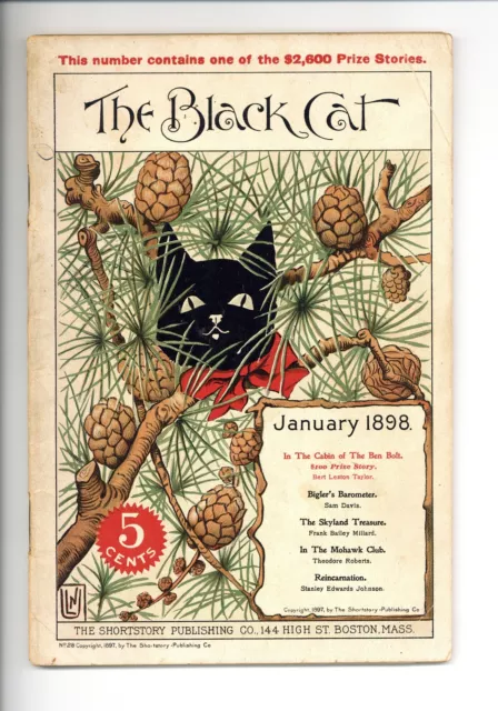 Black Cat Jan 1898 Vol. 3 #4 GD/VG 3.0