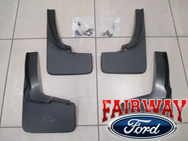 19 thru 23 Ranger OEM Genuine Ford Black Splash Guards Mud Flaps Set of 4