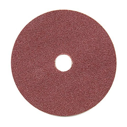 Mercer Industries 300100-4" x 5/8" Aluminum Oxide Resin Fiber Discs 100 Grit ...
