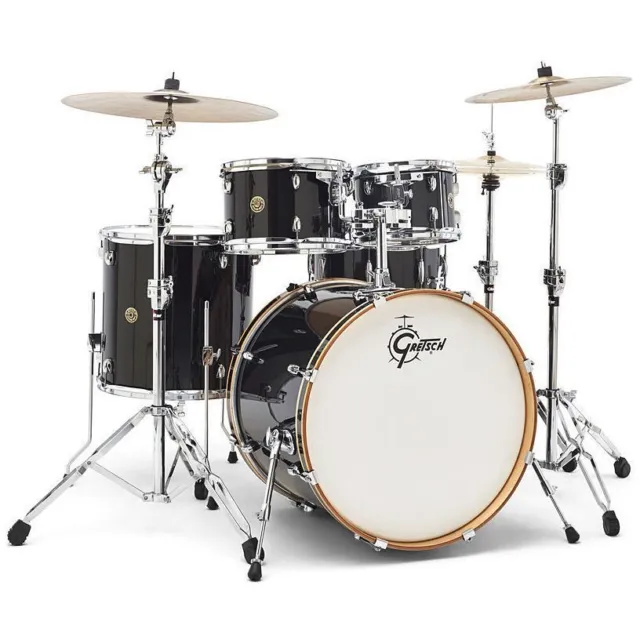 Schlagzeug Gretsch Drums Catalina Maple 22" Black Stardust Drum Set Drumset NEU