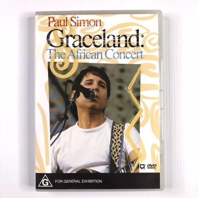 Paul Simon Graceland: The African Concert - Music DVD - Very Good Condition