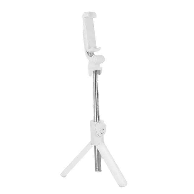 Asta Selfie con treppiede Telecomando Bluetooth Braccio estensibile 68 cm Bianco