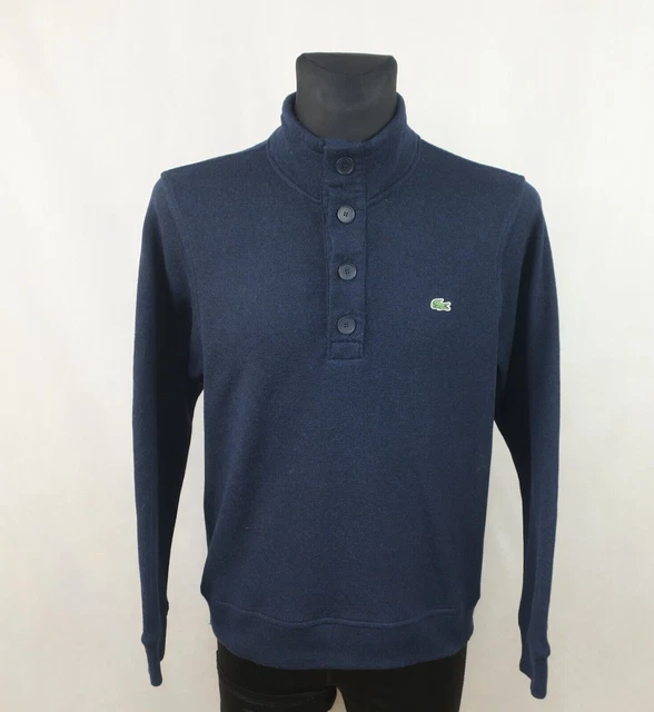 Pull lacoste bleu marine 2025