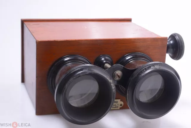 ✅ Verascope Richard C.1900 Stereoscope, Stereoskop 45X107Mm 3D Stereo Viewer