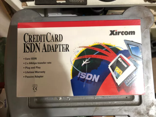 Xircom credit card isdn adapter Brand New