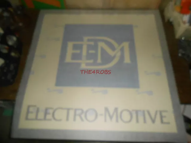 Original 37 1/2" Full Size EMD Electro Motive Demonstrator Locomotive Decal