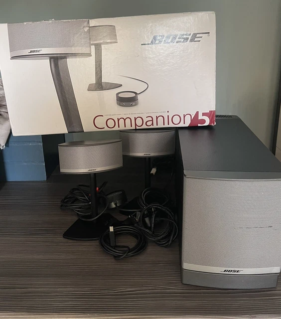 BOSE COMPANION5 MULTIMEDIA Speaker System boxed £180.00 PicClick UK