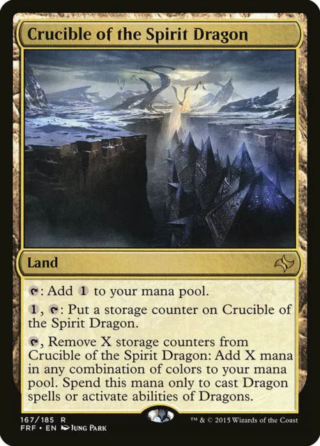 Crucible of the Spirit Dragon ​FRF MTG Near Mint 