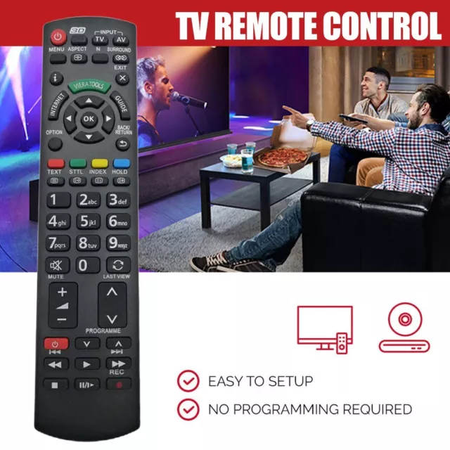 Remote Control N2QAYB000752 For Panasonic TV 3d TV Viera Internet Smart TV =b