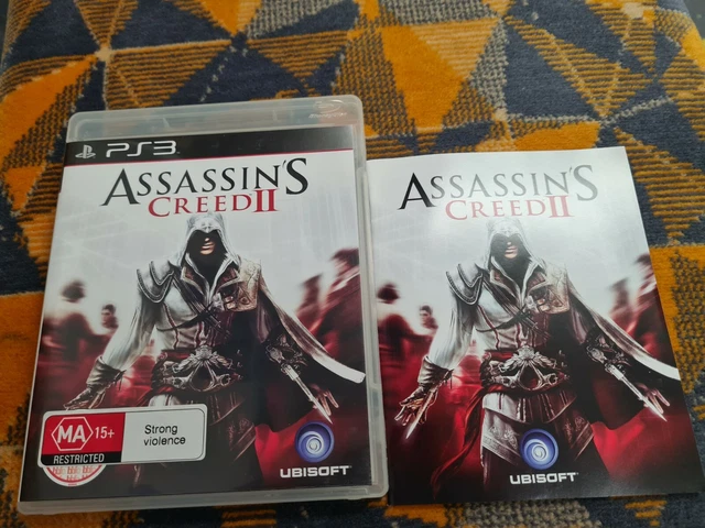 ASSASSIN'S CREED II Playstation 3 PS3 Game VGC Complete With