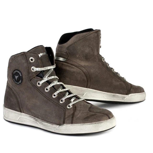 Chaussures Bottes Homme STYLMARTIN Marshall Wp en Cuir Marron à Tabac