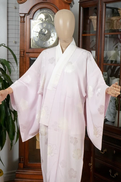 Dear Vanilla Japanese Juban Undergown Women's Kimono Genuine Vintage Mint 2