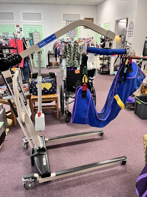Electric Lift … Invacare Reliant 450 Battery Powered Hoyer Lift  - No Charger
