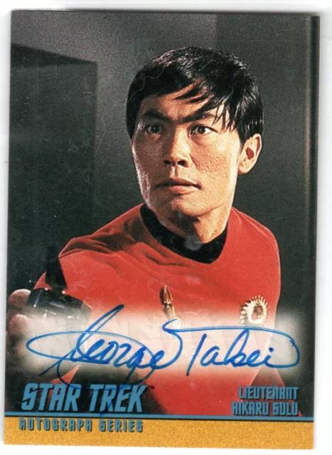 Star Trek The Original Series Season 2 A33 George Takei As Mirror Sulu Autograph
