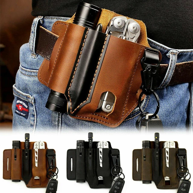 Tool Pocket Gürteltasche Aus PU-Leder - Multitool Hülle Für EDC Werkzeuge