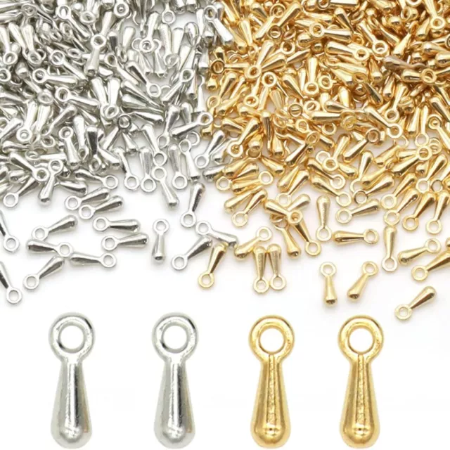 Silver Extender Chain Alloy Clasp Ends Beads Connector  DIY Craft