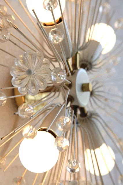 Rare Vintage 1950s Snowball WALL LIGHT by Emil Stejnar Mid Century Modern Lamp