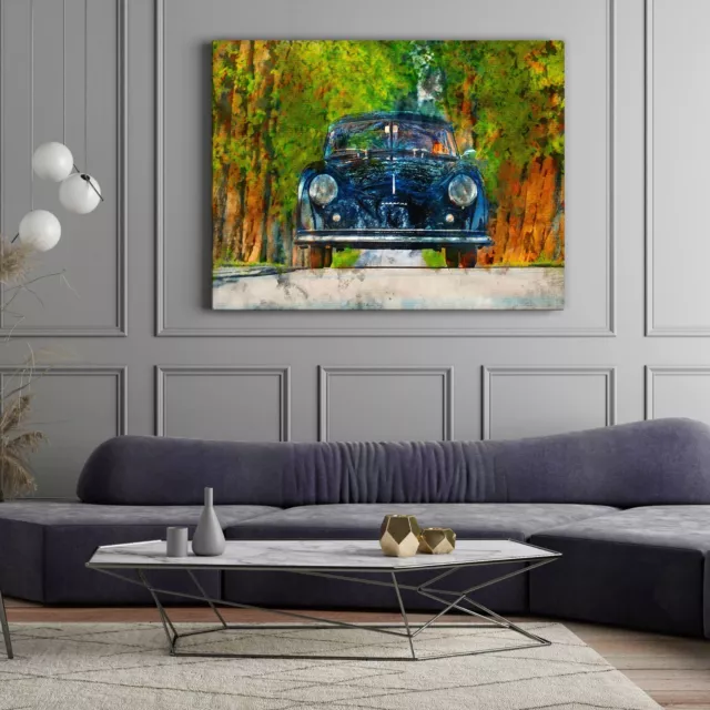 Peinture Tableau Porsche retro - Peinture Porsche Art - Poster Porsche vintage 3