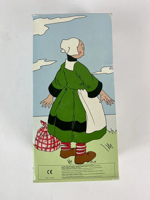 Becassine by Minerve Cloth 8" Doll French Cloth Bag Umbrella Vtg 1970's W/books 3