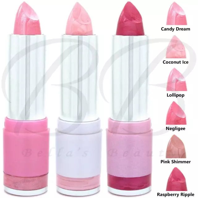 W7 Fashion The Pinks Moisturising Long Lasting Lipstick 3.5g *CHOOSE SAHDE*