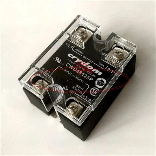 ONE solid state relay CWD48125P 480V 125A 4-32VDC FOR Crydom NEW