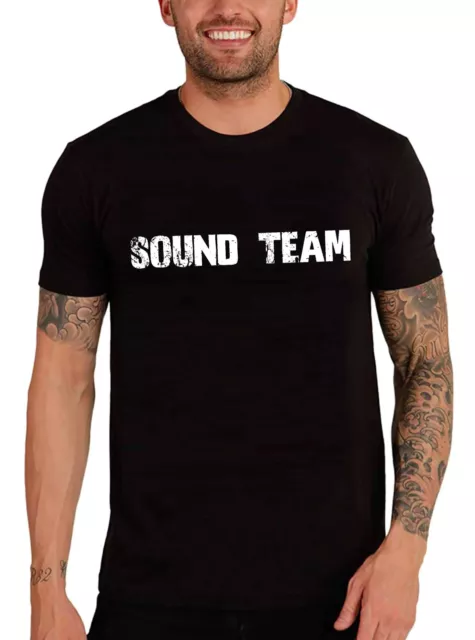 Camiseta Estampada para Hombre Equipo De Sonido – Sound Team – T-shirt Vintage