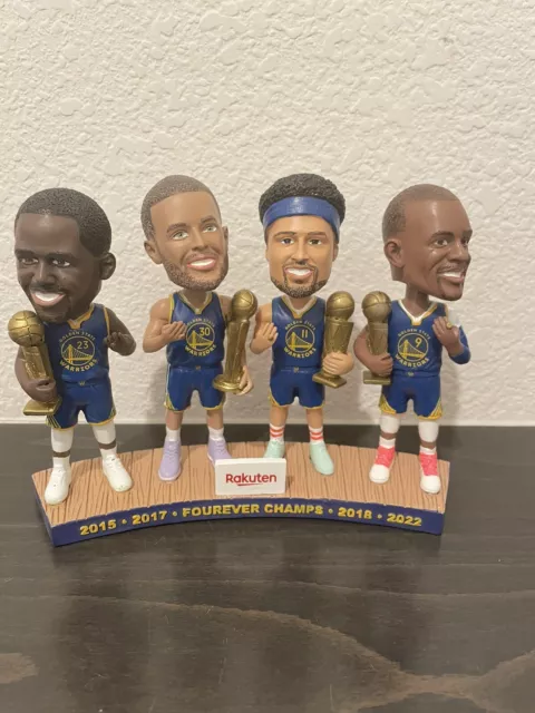 Golden State Warriors FOURever Champs Limited Edition Bobblehead