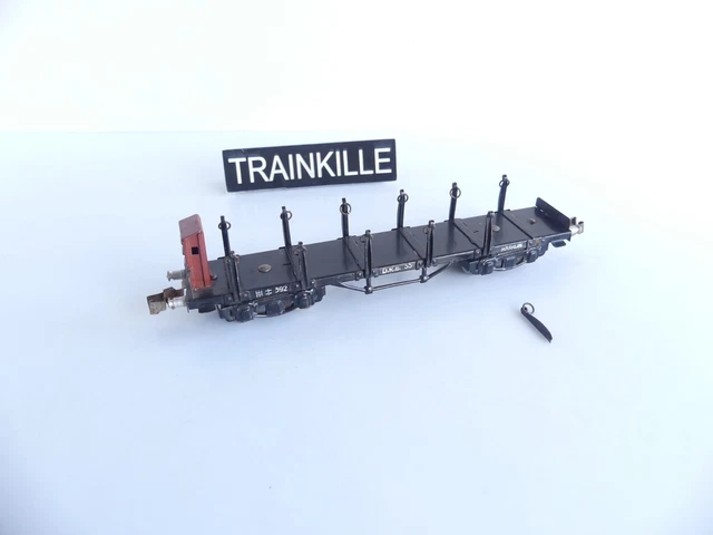 Wagon Couvert Gbrs Brun DB Avec Feux Arrière Alimentés Par Batterie Xml 442 370 25139