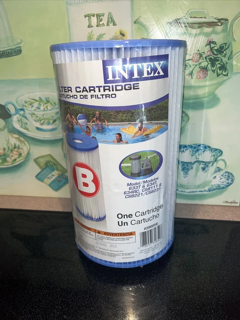 Intex 29005E Easy Set Type B Replacement Filter Pump Cartridge for Swimming Pool