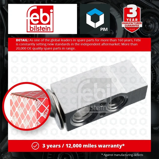 Valvola di espansione Air Con adatta a CITROEN C3 Mk1 2002 su condizionamento in corrente alternata 6461G5 Febi