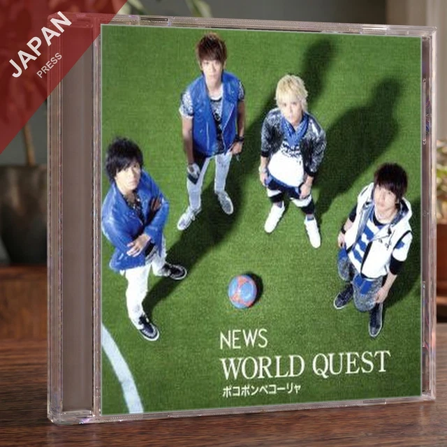 NEWS - WORLD QUEST/ポコポンペコーリャ(Regular Edition) CD Japan