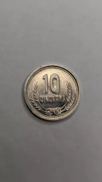 [🇦🇱Albania] - 10 Qindarka (1988) High Grade Coin
