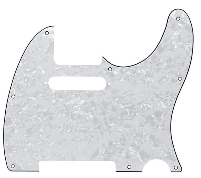 NEW PICKGUARD TELECASTER pearl white pour guitare télé