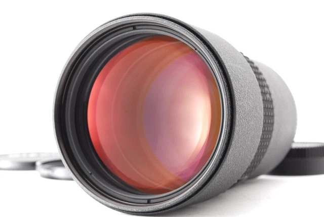 Nikon AF 180mm f/2.8 ED Nikkor Telephoto Lens Filter w/Caps F Mount From JAPAN