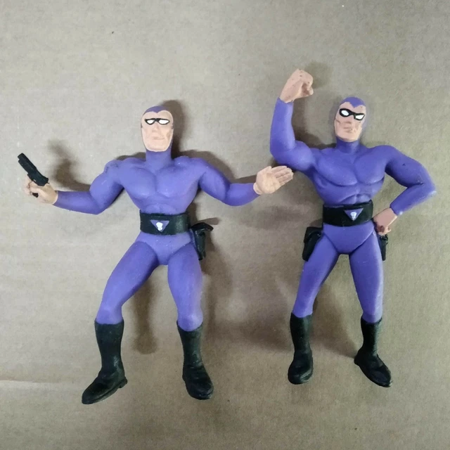 Lot De 4 Figurines Detective Bogey – Yolanda 1993 – Bogey, Kid, Finkie, Dr Sinistro