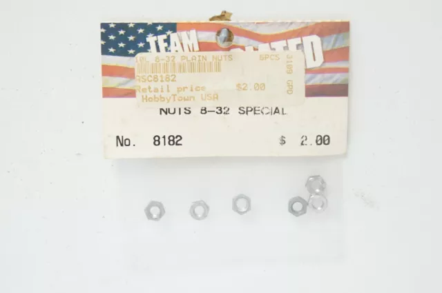 Team Associated 8182 RC NUTS 8-32 SPECIAL (6) ASC8182 Vintage