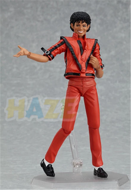 FIGMA MICHAEL JACKSON MJ Thriller MV Version Figure Figurine PVC Toy in ...