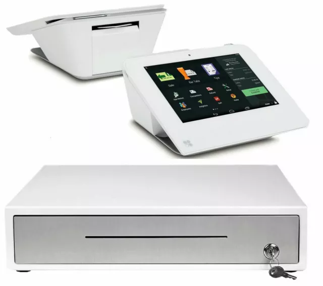 Clover Mini POS Apple Pay, EMV, Printer, Credit Card Machine w/ Cash drawer NEW!