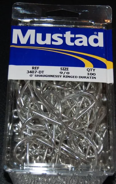 12 MUSTAD 7897-DT Size 25 Double Duratin Tuna Lure Belly Hook-Grab