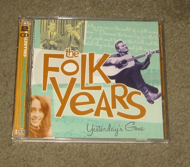The Folk Years: Yesterday's Gone (CD, 2002, 2 Discs, Time Life Music)
