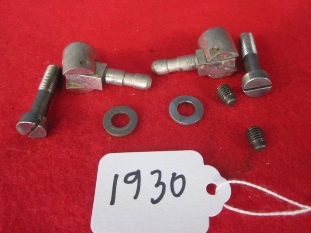 Vintage Singer 99 128 201 Sewing Machine Bent Wood Case Hinges 1930