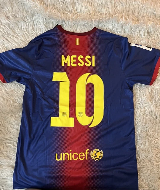 FC Barcelona 2012/2013 Nike Home Shirt Jersey Club World Cup Messi #10 All Sizes 2